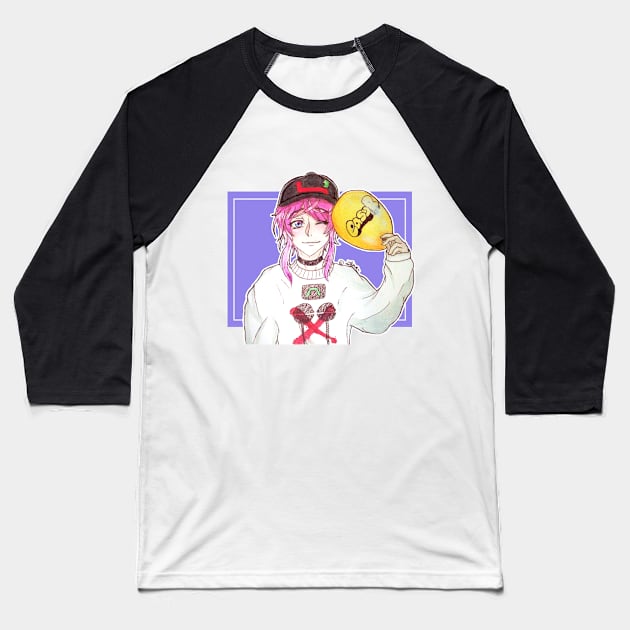 easy R (Hypmic) Baseball T-Shirt by Lilynee-